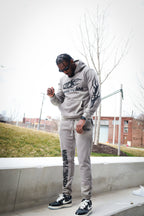 Hometeam Sweatsuit — Grey/Black